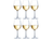 Set de verres à vin Chef & Sommelier - Verres à vin blanc - 25 cl - 6 pièces