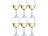 Set de verres à vin Chef & Sommelier - Verres à vin blanc - 25 cl - 6 pièces