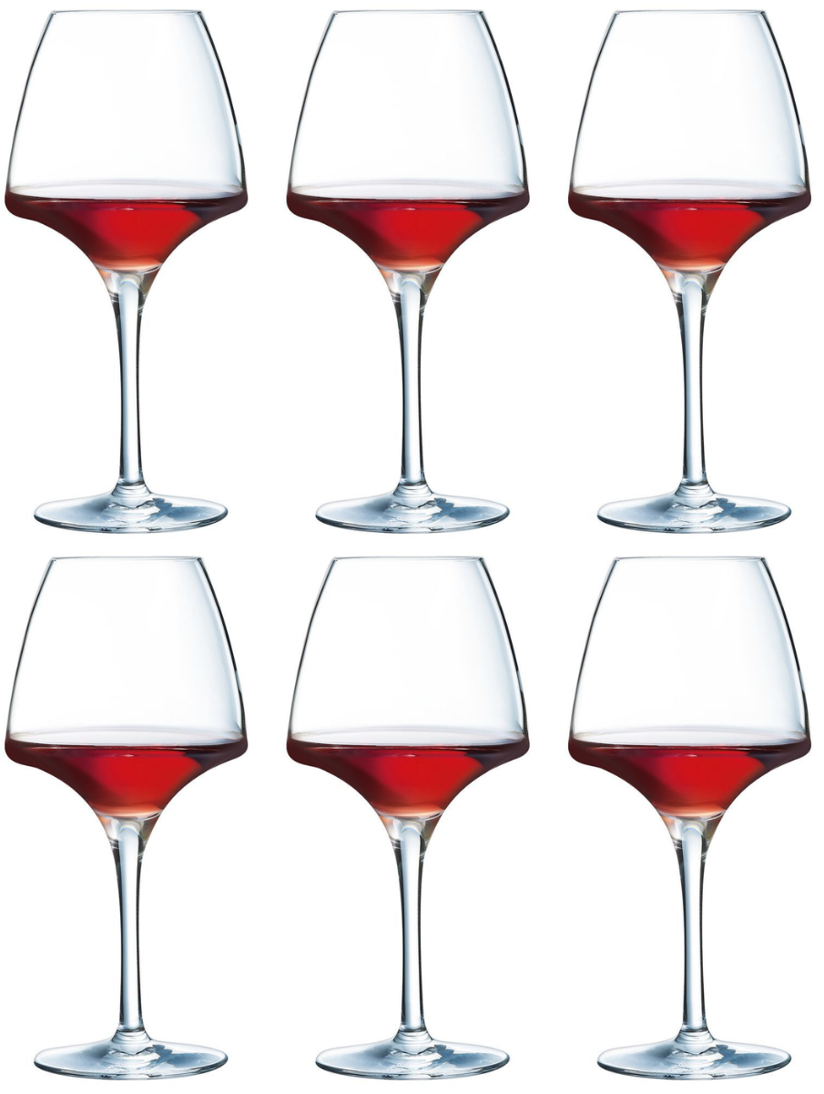 Set de verres a vin Chef&Sommelier - Verres a vin rouge - OpenUp - 32cl - 6