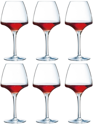 Set de verres a vin Chef&Sommelier - Verres a vin rouge - OpenUp - 32cl - 6