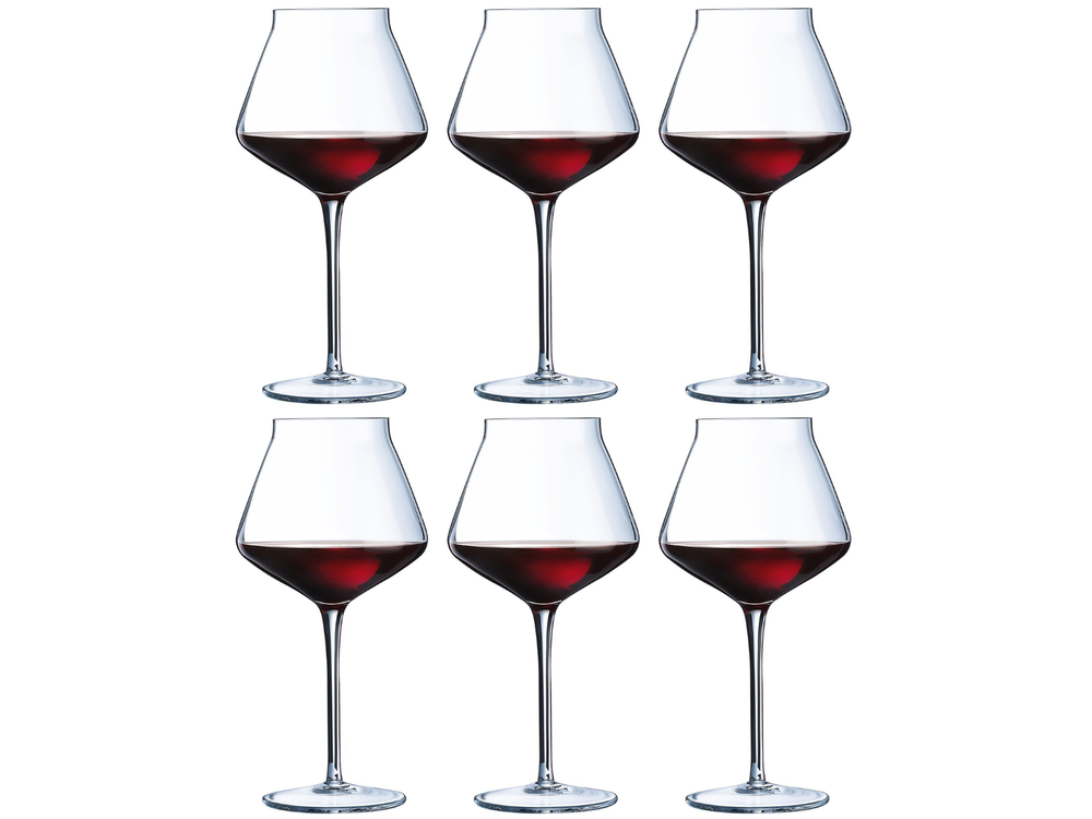 Set de verres a vin Chef & Sommelier - Verres a vin rouge - 55 cl - 6 pièces