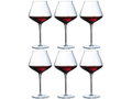 Set de verres a vin Chef & Sommelier - Verres a vin rouge - 55 cl - 6 pièces