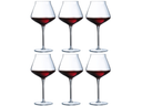 Set de verres a vin Chef & Sommelier - Verres a vin rouge - 55 cl - 6 pièces