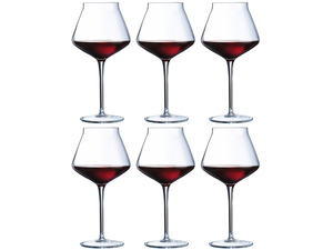 Set de verres a vin Chef & Sommelier - Verres a vin rouge - 55 cl - 6 pièces