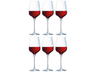 Set de verres a vin Chef & Sommelier - Verres a vin rouge - Sublym - 35 cl - 6