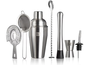 Set de cocktail Vacu Vin - Shaker à cocktail - Plus - 550 ml - 7 pièces