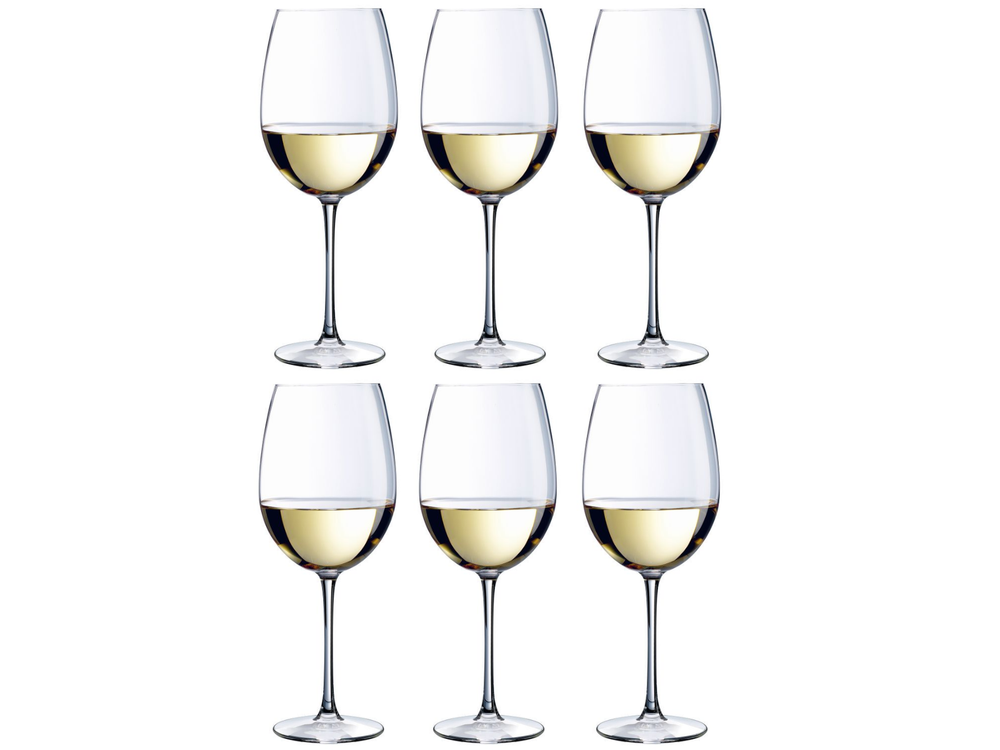 Set de verres a vin Chef&Sommelier - Verre a vin blanc - Tulip - 35cl - 6 pièces