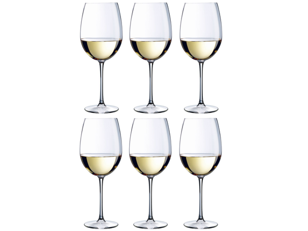 Set de verres a vin Chef&Sommelier - Verre a vin blanc - Tulip - 35cl - 6 pièces