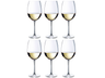 Set de verres a vin Chef&Sommelier - Verre a vin blanc - Tulip - 35cl - 6 pièces