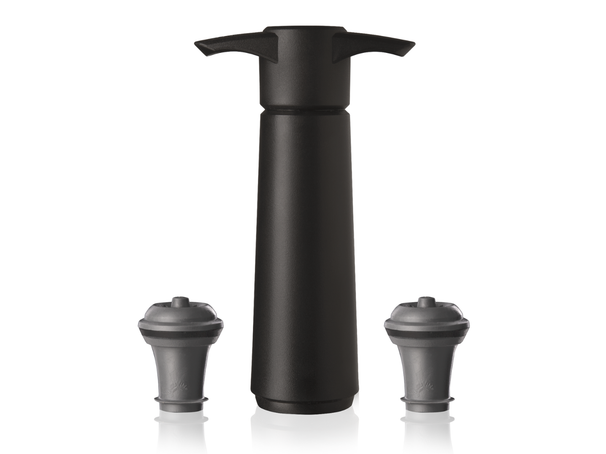 Set de pompes a vin Vacu Vin - Bouchons a vin - Wine Saver - 90 mm - 3 pieces