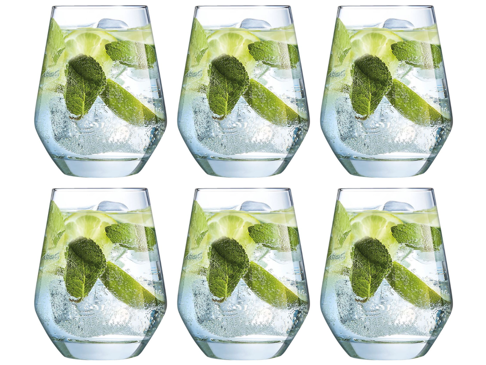 Ensemble de verres a eau Chef & Sommelier - Gobelet - Lima - 38 cl - 6 pièces