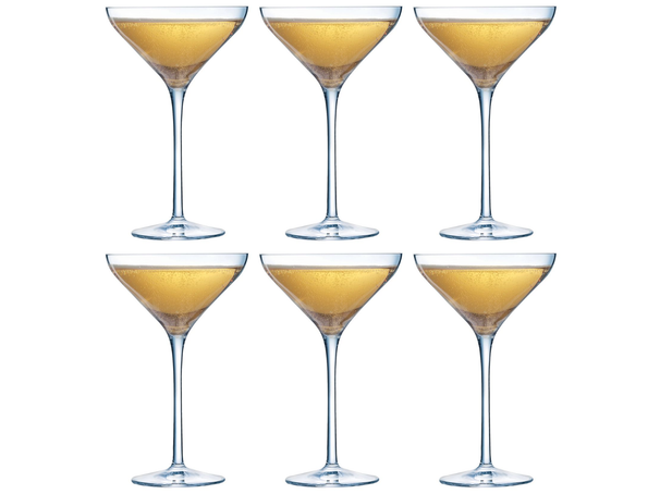 Set de verres a cocktail Chef&Sommelier - Verres a martini - 21 cl - 6 pièces