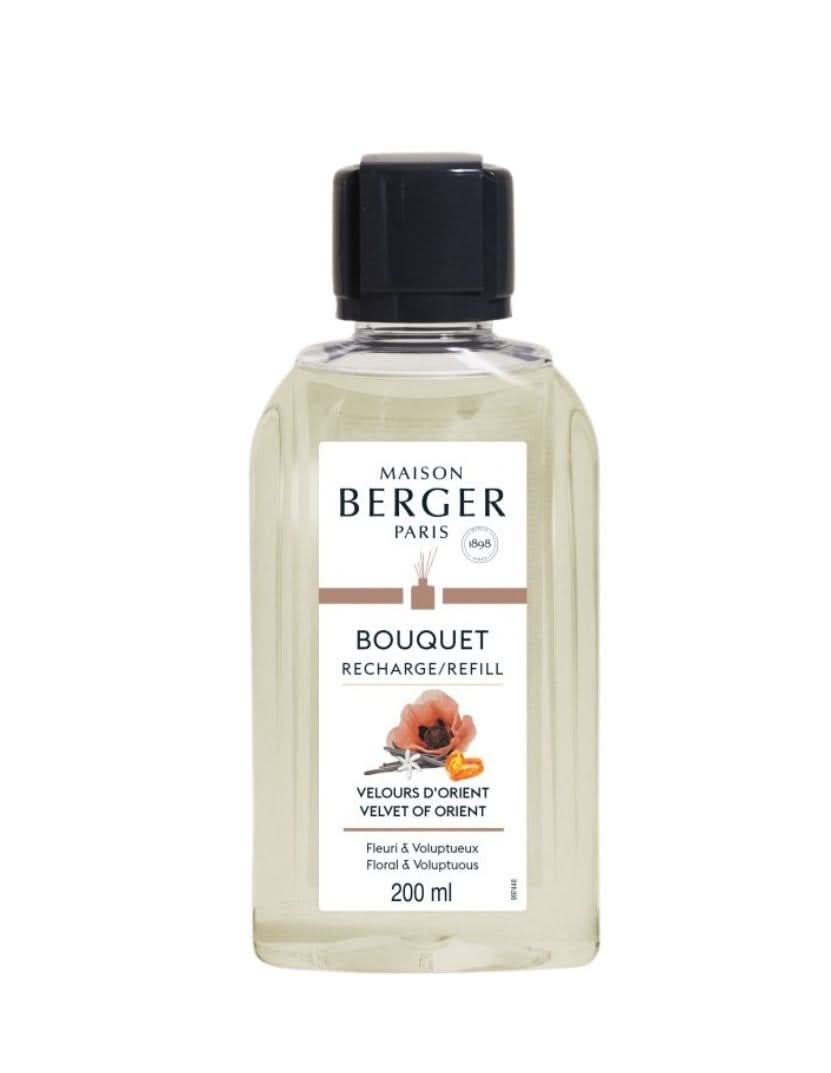 Recharge Maison Berger - pour bouquet parfumé - Velvet ou Orient - 200 ml