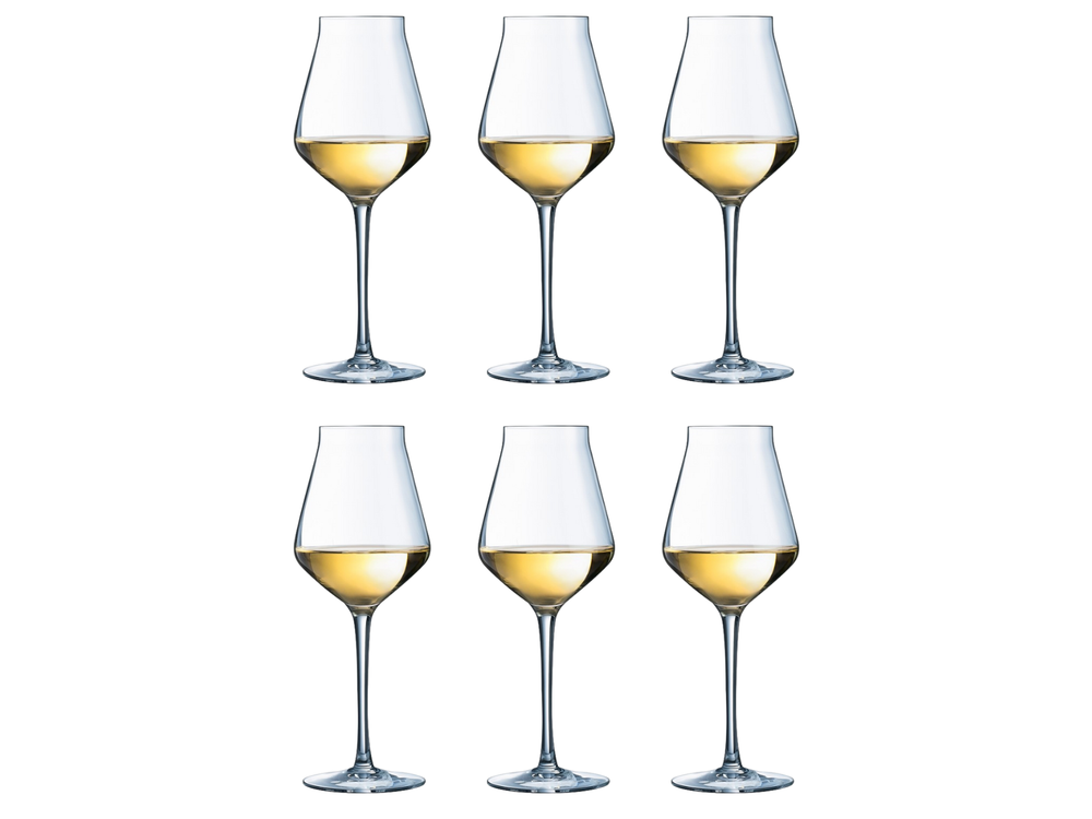 Set de verres à vin Chef&Sommelier - Verres à vin blanc - RevealUp - 30cl - 6