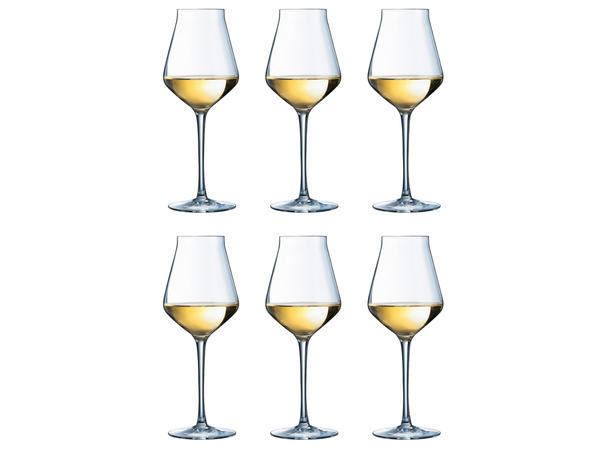 Set de verres à vin Chef&Sommelier - Verres à vin blanc - RevealUp - 30cl - 6
