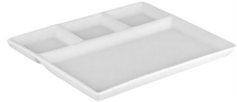 Ensemble d'assiettes a fondue Cookinglife - Assiettes BBQ - 26x20 cm - 4 pièces