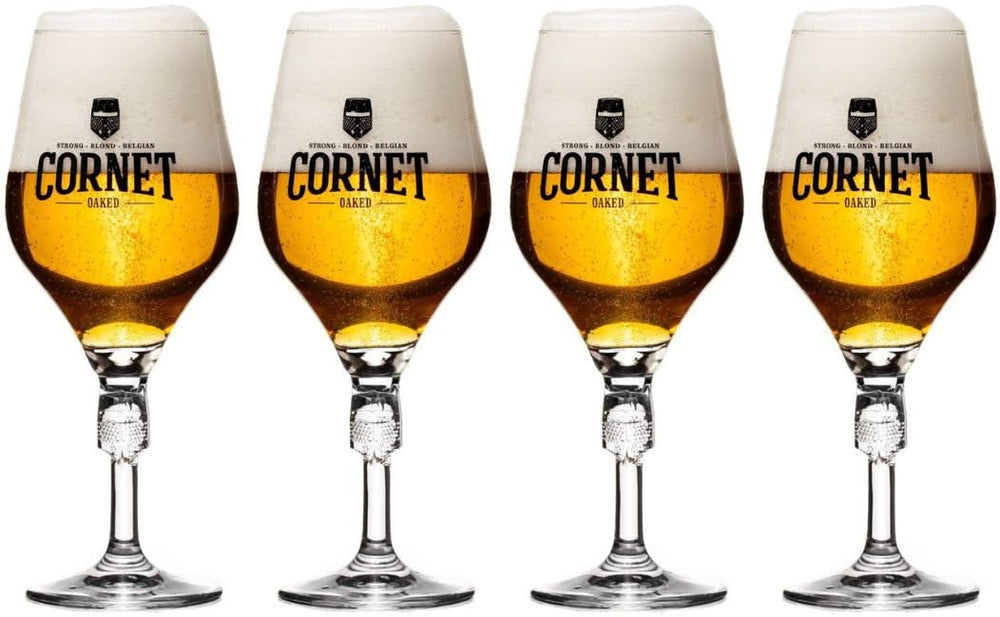 Ensemble de verres à bière Cornet - Verre cornet - Cornet - 330 ml - 4 pièces