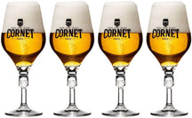 Ensemble de verres à bière Cornet - Verre cornet - Cornet - 330 ml - 4 pièces