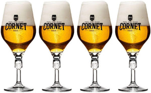 Ensemble de verres à bière Cornet - Verre cornet - Cornet - 330 ml - 4 pièces