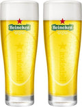 Set de verres à bière Heineken - Verres à pils - Ellipse - 250 ml - 2 pièces
