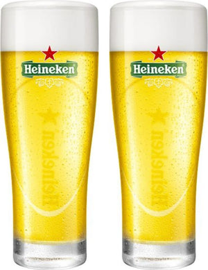 Set de verres à bière Heineken - Verres à pils - Ellipse - 250 ml - 2 pièces