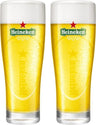 Set de verres à bière Heineken - Verres à pils - Ellipse - 250 ml - 2 pièces