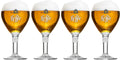 Ensemble de verres à bière Leffe - Verres en calice - Leffe - 330 ml - 4 pièces