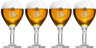 Ensemble de verres à bière Leffe - Verres en calice - Leffe - 330 ml - 4 pièces
