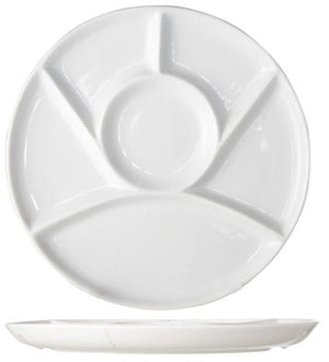 Set d'assiettes Cosy & Trendy - 6 compartiments - Gourmet - 23,5 cm - 4 pièces