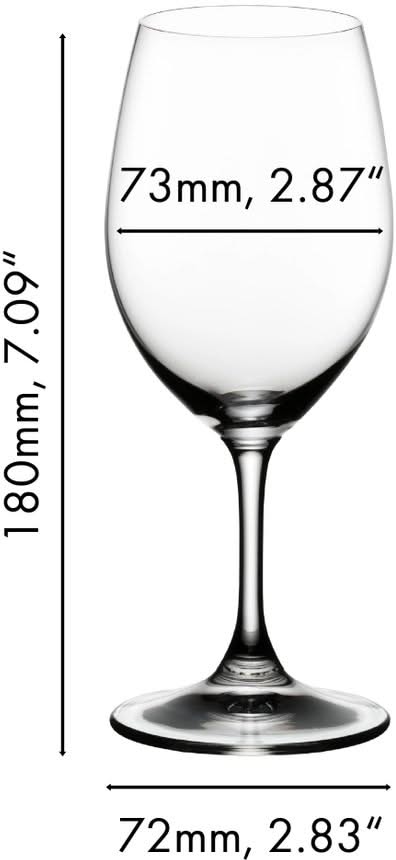 Set de verres a vin Riedel - Verres a vin blanc - Ouverture - 280 ml - 2 pièces