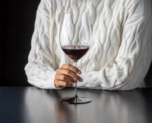 Ensemble de verres à vin Riedel Fatto A Mano Black Tie - Bordeaux Grand Cru, Bourgogne Grand Cru, Riesling & Chardonnay élevé en fût - 4 pièces