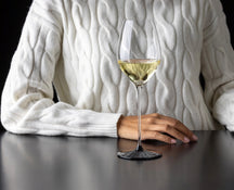 Verre à vin blanc Riedel Fatto A Mano Black Tie - Sauvignon Blanc / Champagne - 464 ml