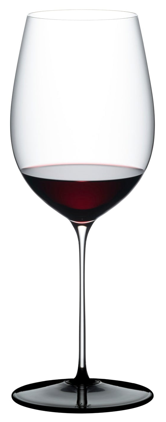 Verre à vin rouge Riedel Fatto A Mano Black Tie - Bordeaux Grand Cru - 953 ml