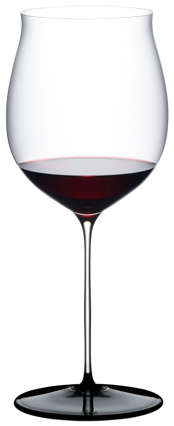 Verre à vin rouge Riedel Fatto A Mano Black Tie - Burgundy Grand Cru - 1022 ml