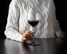 Verre à vin rouge Riedel Fatto A Mano Black Tie - Hermitage / Syrah - 668 ml