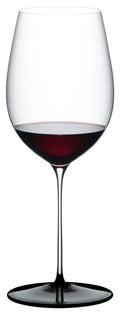 Verre à vin rouge Riedel Fatto A Mano Black Tie - Hermitage / Syrah - 668 ml