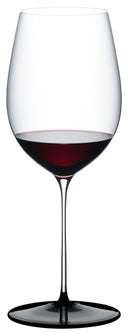 Verre à vin rouge Riedel Fatto A Mano Black Tie - Hermitage / Syrah - 668 ml