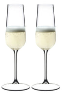 Verres à champagne Riedel Grape@Riedel - Flûtes à champagne - 250 ml - 2 pièces