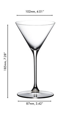 Verres à cocktail / verres à martini Riedel Grape@Riedel - Martini / Cocktail - 200 ml - 2 pièces