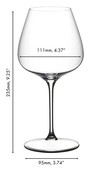 Verres à vin rouge Riedel Grape@Riedel - Pinot Noir / Nebbiolo / Aperitivo - 750 ml - 2 pièces