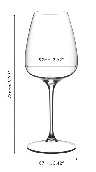 Verres à vin blanc Riedel Grape@Riedel - Vin blanc / Rosé / Champagne / Spritz - 550 ml - 2 pièces