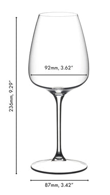 Verres à vin blanc Riedel Grape@Riedel - Vin blanc / Rosé / Champagne / Spritz - 550 ml - 2 pièces