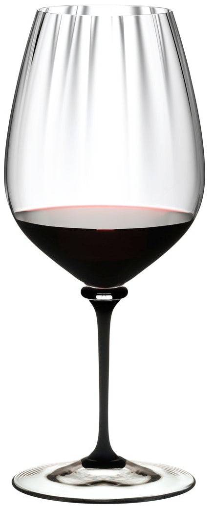 Verre à vin rouge Riedel Fatto A Mano Performance - Cabernet Sauvignon - tige noire - 834 ml