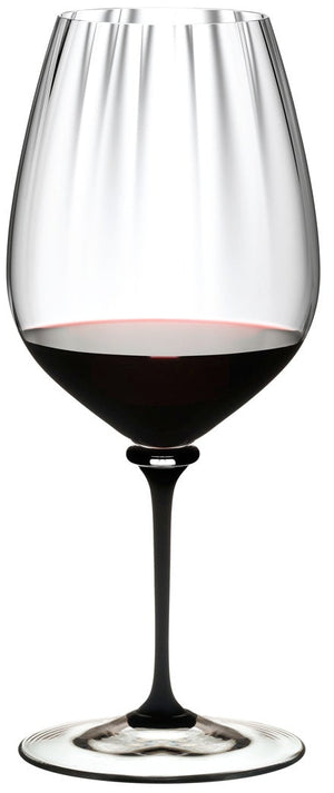 Verre à vin rouge Riedel Fatto A Mano Performance - Cabernet Sauvignon - tige noire - 834 ml