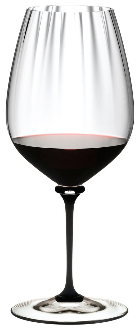Verre à vin rouge Riedel Fatto A Mano Performance - Pinot Noir - tige noire - 830 ml