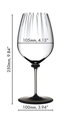 Verre à vin rouge Riedel Fatto A Mano Performance - Cabernet Sauvignon - Pied noir - 834 ml