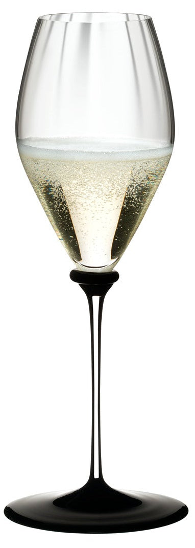 Verre à champagne Riedel Fatto A Mano Performance - Pied noir - 375 ml