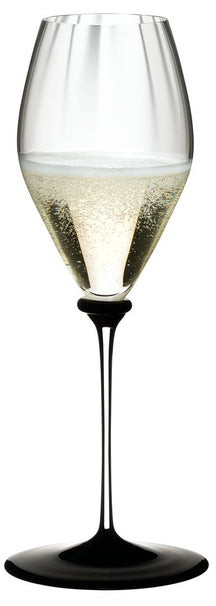 Verre à champagne Riedel Fatto A Mano Performance - Pied noir - 375 ml