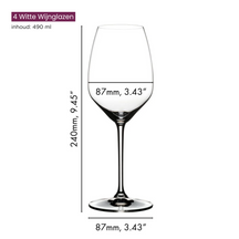 Ensemble de verres a vin Riedel - Riesling - Extreme - 490 ml - 4 pièces