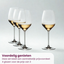 Ensemble de verres a vin Riedel - Riesling - Extreme - 490 ml - 4 pièces